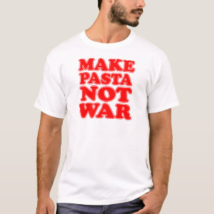 T-shirt Faça a guerra da massa não