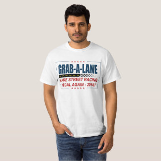 T-SHIRT "FAÇA A RUA OUTRA VEZ" 2016 LEGAL DE COMPETÊNCIA,