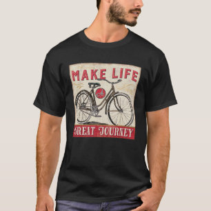 T-shirt Faça a vida umas grandes citações da viagem