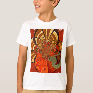 T-shirt Faca de Girafa Única e Bonita Design