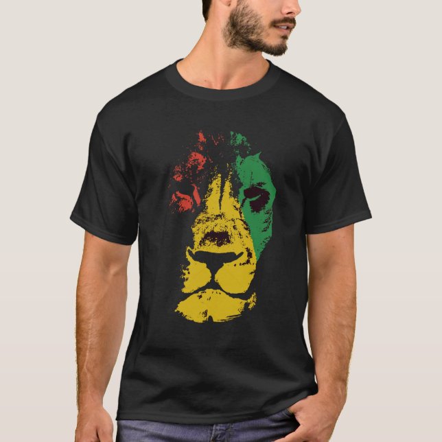 T-shirt Face de Leão (Frente)