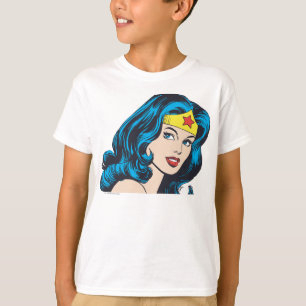T-shirt Face de Mulher Maravilha