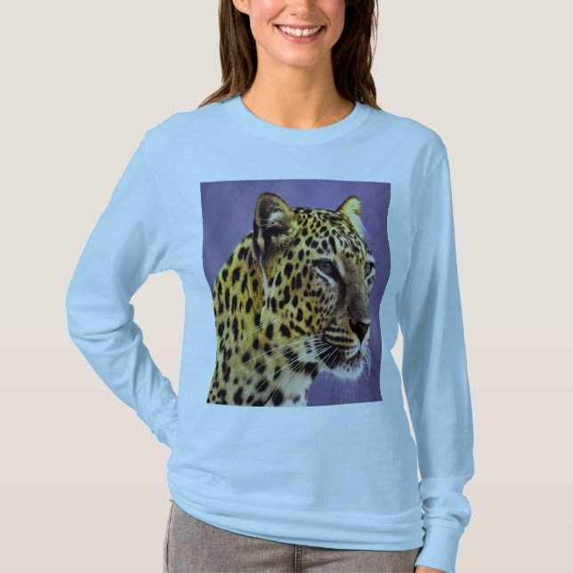 T-shirt Face Leopardo (Frente)