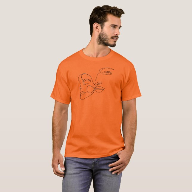 T-shirt Faces (Frente Completa)