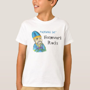 T-shirt Faceto-palavra