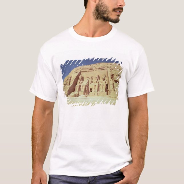 T-shirt Fachada do templo de Ramesses II (Frente)