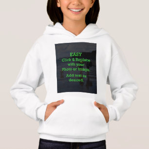 T-shirt Fácil clique e substitua a imagem para Criar a su