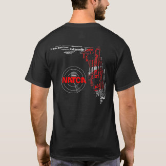 T-shirt Facilidades de NATCA Florida com bandeira do