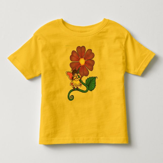 T-shirt fada da flor (Frente)