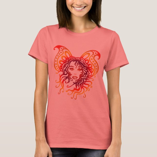 T-shirt Fada Mística-3 (Frente)