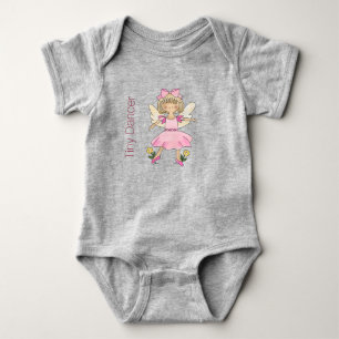 T-shirt Fairy Dancer Baby's One Piece Tutu Bodydress