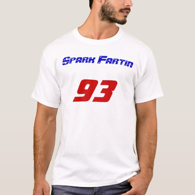 T-shirt Faísca Fartin, 93 (Frente)