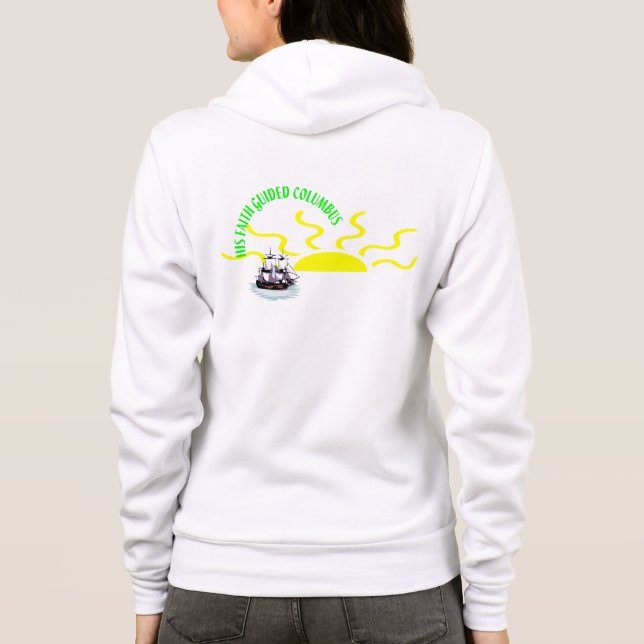 T-shirt Faith Guided Columbus - (Verso)