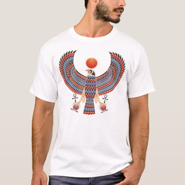 T-shirt Falcão de Tutankhamen (Frente)
