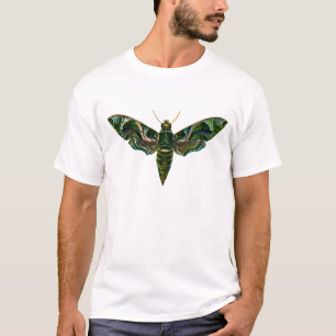 T-shirt Falcão-traça do Oleander do vintage