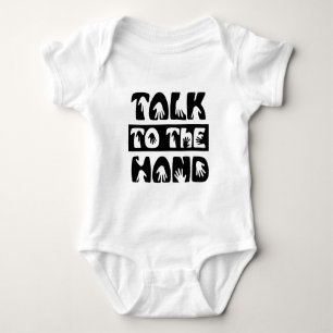 T-shirt Fale Com A Mão