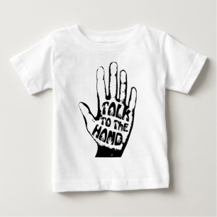 T-shirt Fale Com A Mão