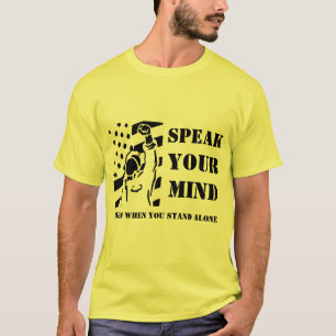 T-shirt Fale sua mente