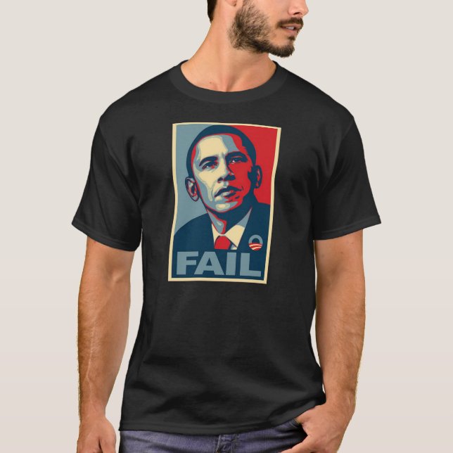 T-shirt Falha de Obama (Frente)