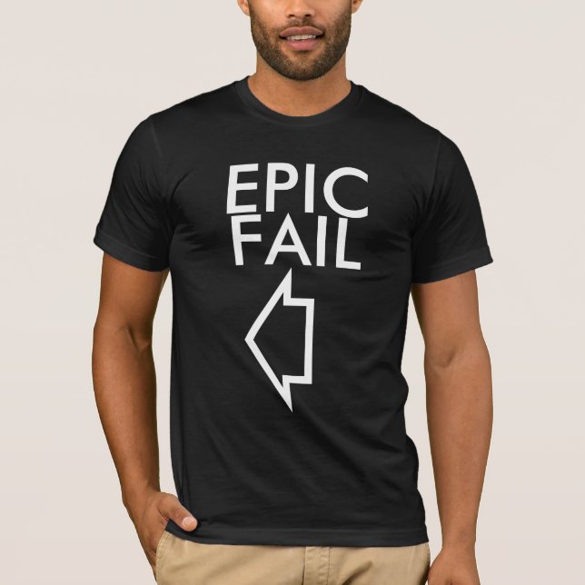 T-SHIRT FALHA ÉPICO! (Frente)