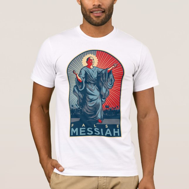T-shirt falso das messias (Frente)