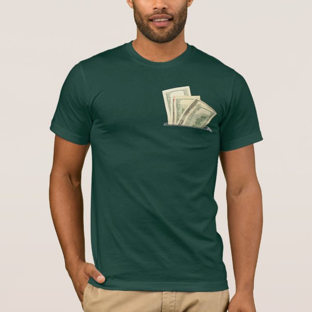 T-shirt Falso Money Dentro Pocket (Frente)