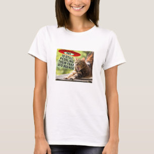 T-Shirt Falso UFO Agenda (leve)