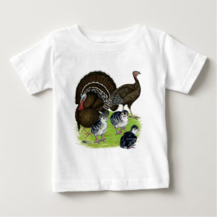 T-shirt Família de Bronze Padrão da Turquia