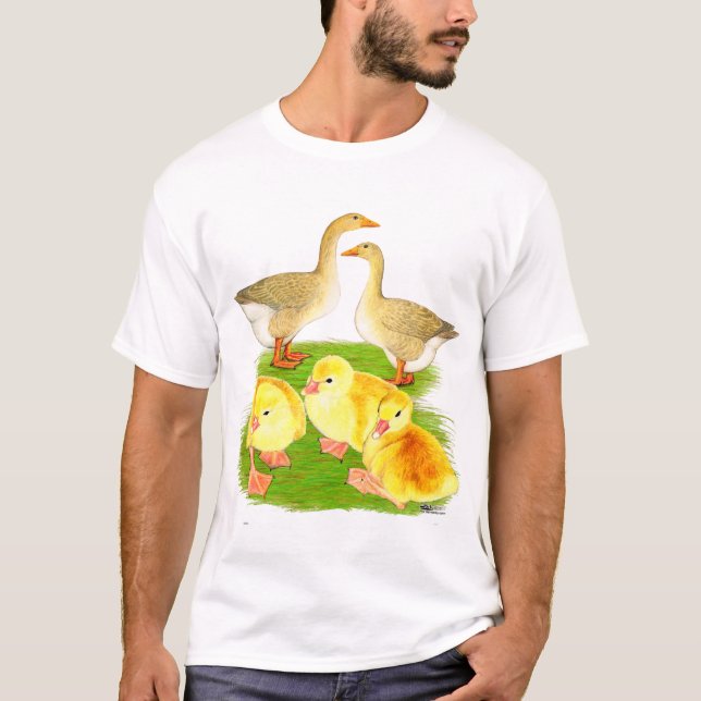 T-shirt Família de Ganso Buff (Frente)