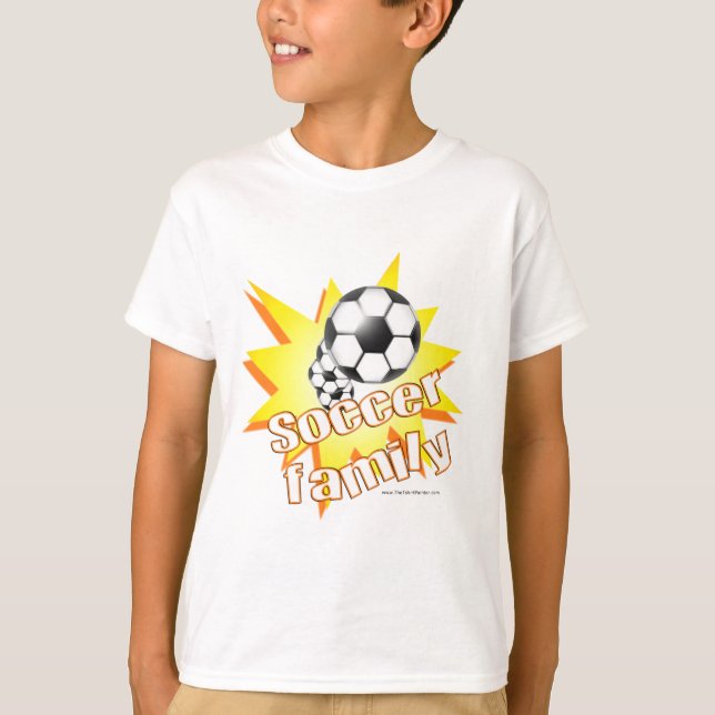 T-shirt Família Futebol (Frente)