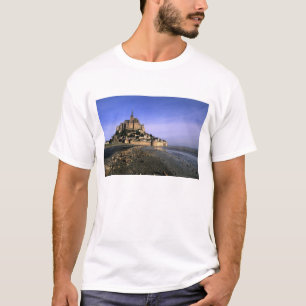 T-shirt Famosa Fortaleza da Ilha de Le Mont St. Michel em