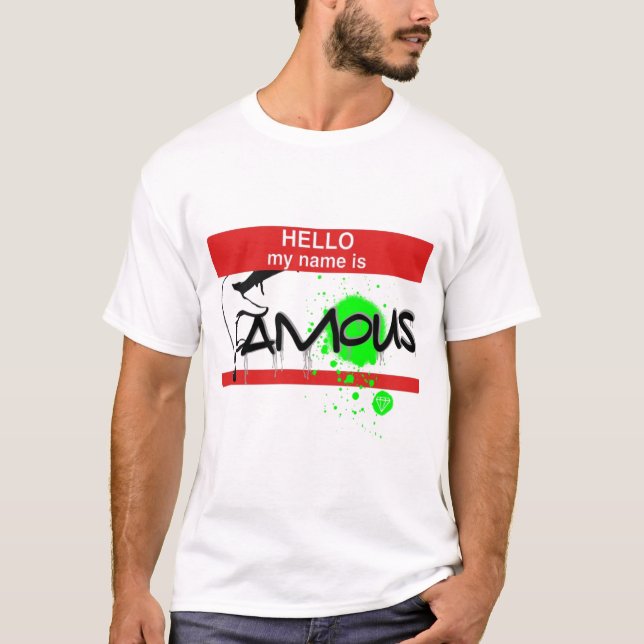 T-shirt Famoso (Frente)