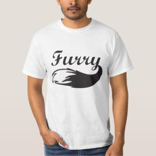 T-shirt Fandom peludo