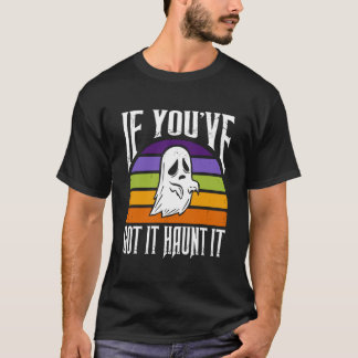 T-Shirt Fantasma de Halloween Retro