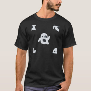 T-shirt fantasma emoji