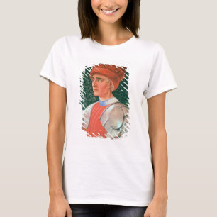 T-shirt Farinata degli Uberti, detalhe de seu busto, do th