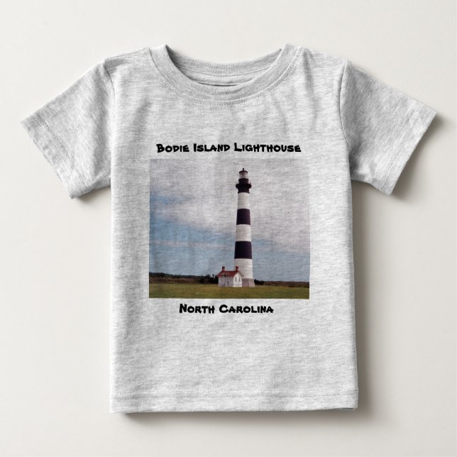 T-shirt Farol da Ilha Bodie (Frente)