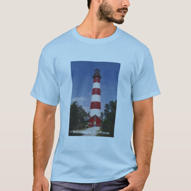 T-shirt Farol de Assateague (Frente)
