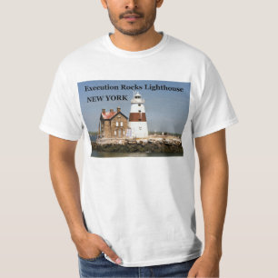 T-shirt Farol de Execução, Camisa-T de Nova Iorque