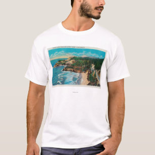 T-shirt Farol de Hacenta e cabo principais PerpetuaCoast