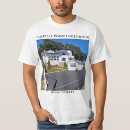 T-shirt Farol de Ponto Hospital, Massachusetts