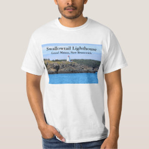 T-shirt Farol de Swallowtail, Manan grande, N.B.T-shirt