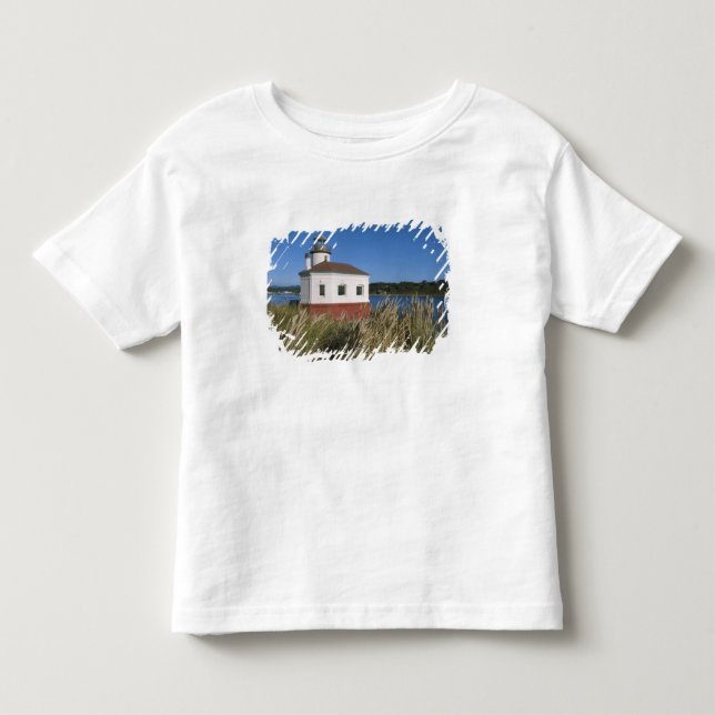 T-shirt Farol do rio Coquille, Oregon, EUA (Frente)
