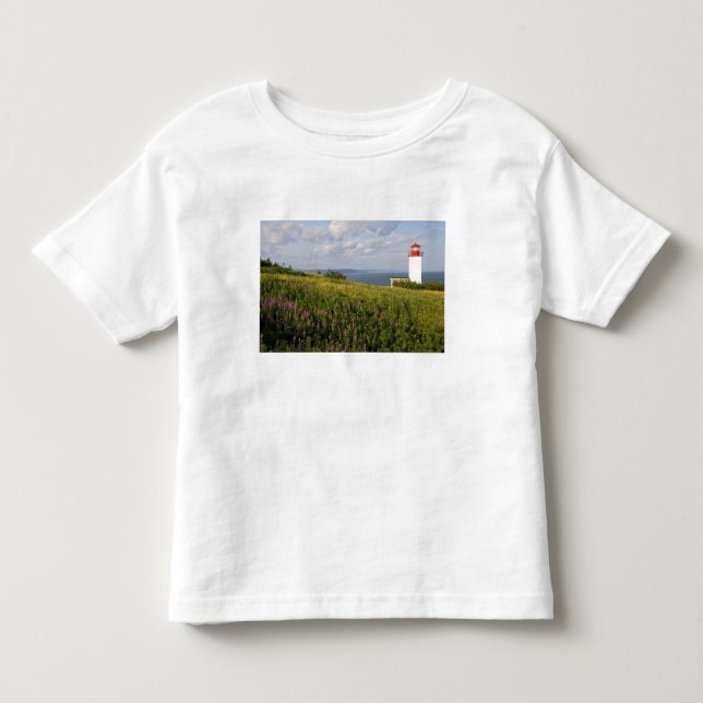 T-shirt Farol em St. Martins, New Brunswick, (Frente)