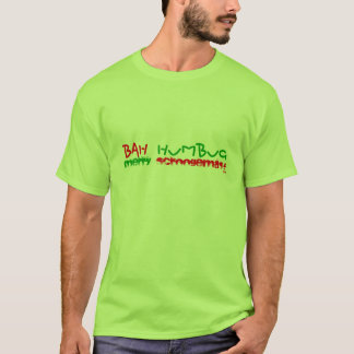 T-shirt Farsa de Bah, Scroogemas alegre! , Todas as cores