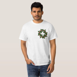 T-Shirt - Farsa de Holly Folhas e Berries