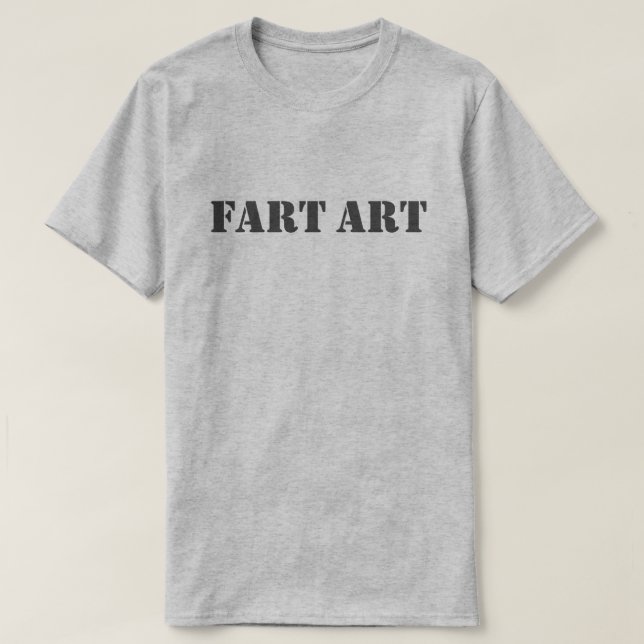T-Shirt Fart Art™ (Frente do Design)