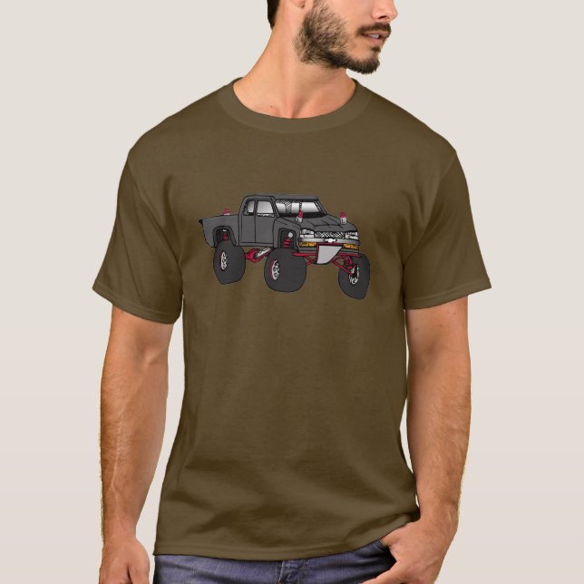 T-shirt Fãs do caminhão de Chevy 4x4! (Frente)