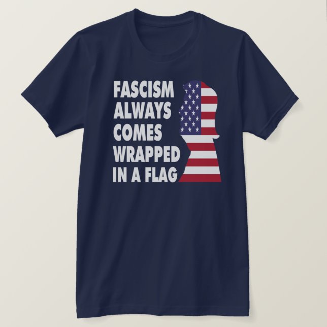 T-Shirt FASCISMO TRUMP (Frente do Design)