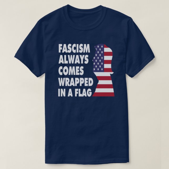 T-Shirt FASCISMO TRUMP (Frente do Design)
